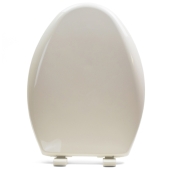 Bemis 1200E4 (Biscuit/Linen) Premium Plastic Soft-Close Elongated Toilet Seat Bemis